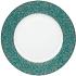 Plat rond creux turquoise - Raynaud